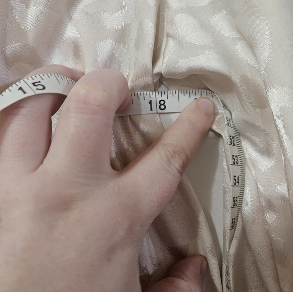 La Mode Leopard Print Cream Colored Button Down Blouse! - Picture 5 of 6